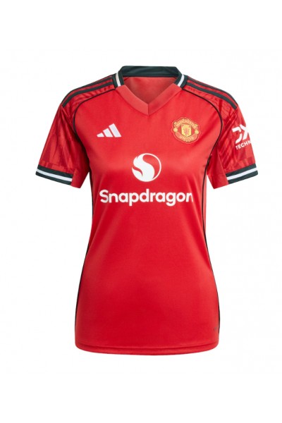 Manchester United Matthijs de Ligt #4 Jalkapallovaatteet Naisten Kotipaita 2025-26 Lyhythihainen Manchester United Matthijs de Ligt #4 Jalkapallovaatteet Naisten Kotipaita 2025-26 Lyhythihainen